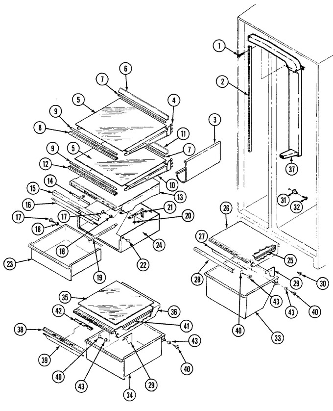 Diagram for RSW2200CAW (BOM: DM31A)