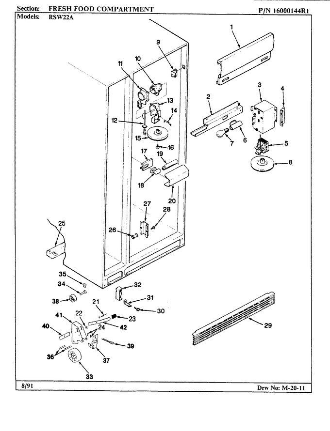 Diagram for RSW22A (BOM: BM31B)