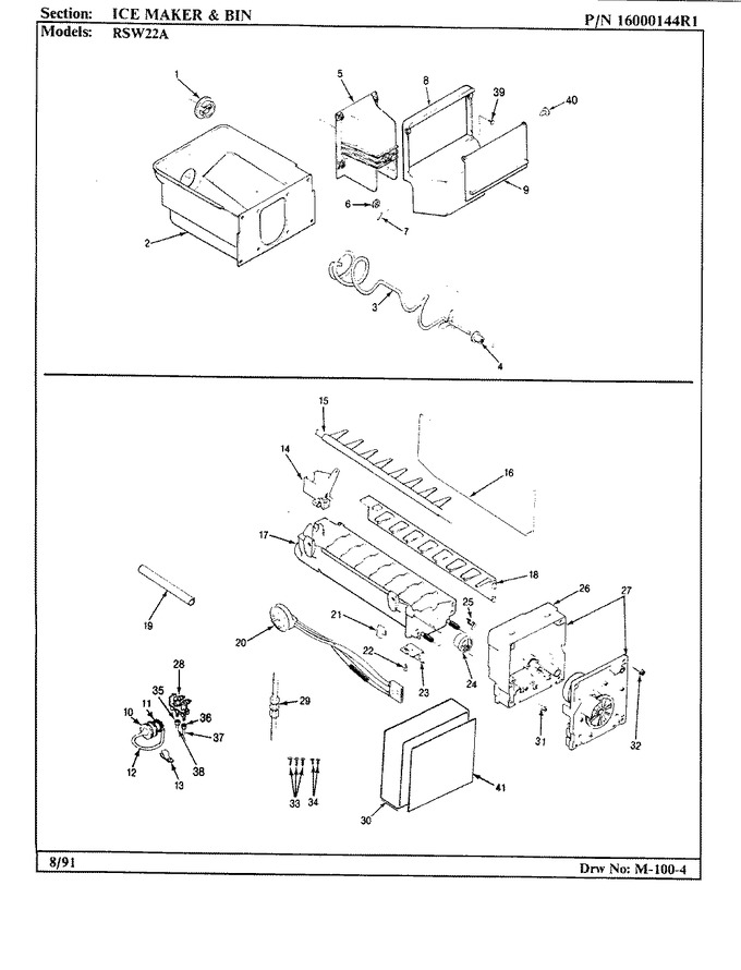 Diagram for RSW22A (BOM: AM31B)