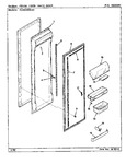 Diagram for 05 - Fresh Food Inner Door