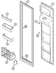 Diagram for 02 - Freezer Inner Door