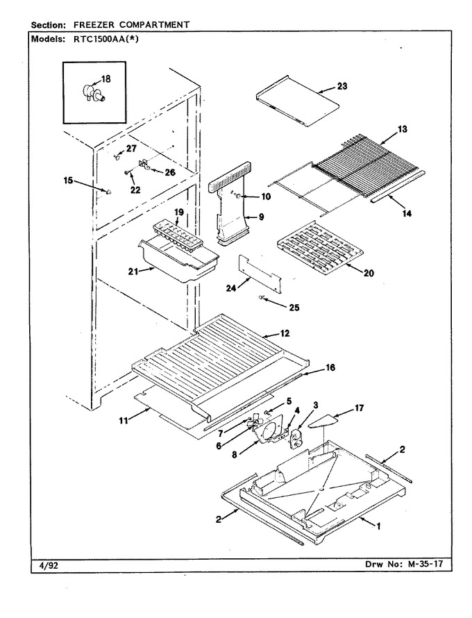 Diagram for RTC1500AAW (BOM: CH01A)