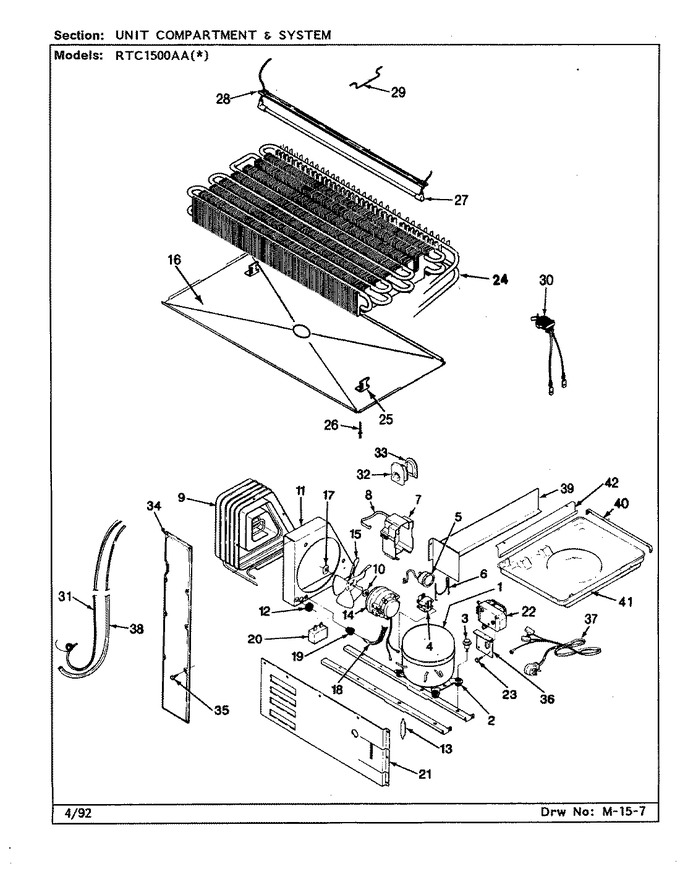 Diagram for RTC1500AAW (BOM: CH01A)