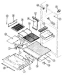 Diagram for 01 - Freezer Compartment