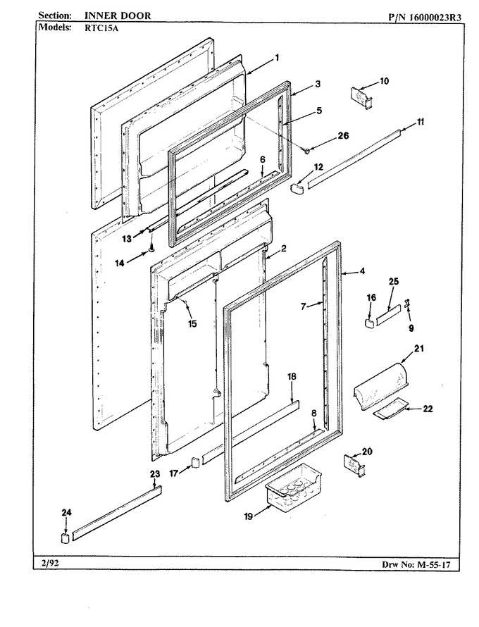 Diagram for RTC15A (BOM: AH01A)