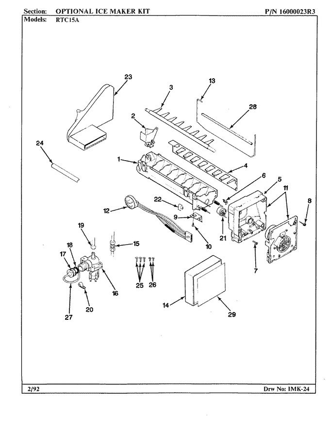 Diagram for RTC15A (BOM: BH01B)