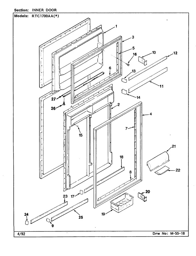 Diagram for RTC1700AAL (BOM: CH26A)