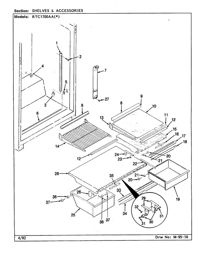 Diagram for RTC1700AAW (BOM: CH26A)