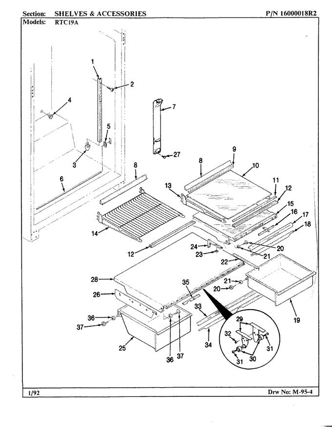 Diagram for RTC19A (BOM: BH55C)