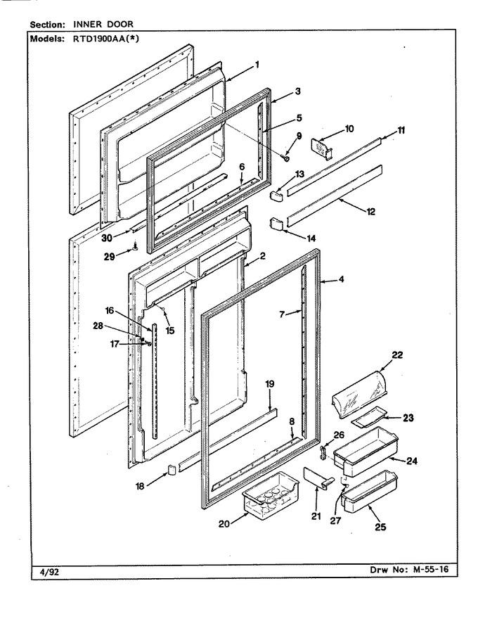 Diagram for RTD1900AAW (BOM: CH59A)