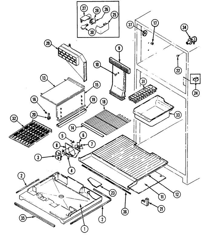 Diagram for RTD2100CAL (BOM: DH74A)