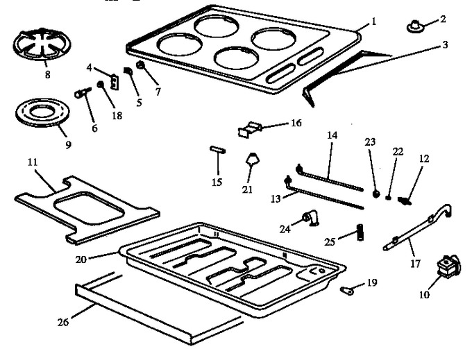 Diagram for RTP203/ALL (BOM: RTP203/AL L)