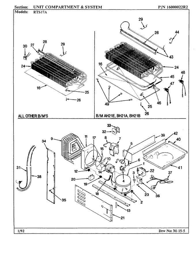 Diagram for RTS17A (BOM: BH21D)