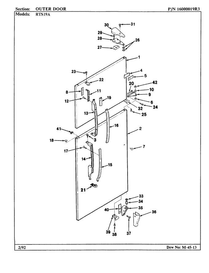 Diagram for RTS19A (BOM: 9E09A)