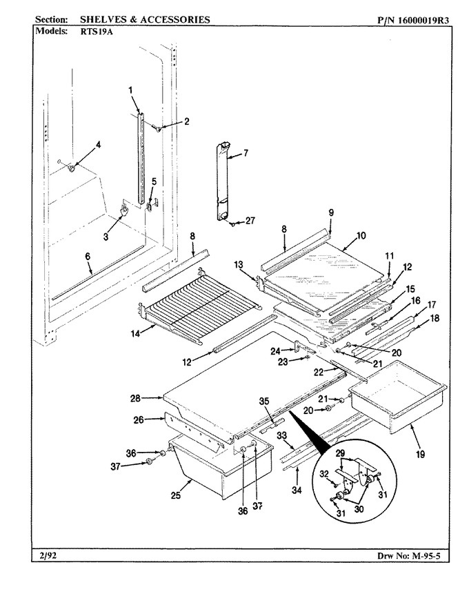 Diagram for RTS19A (BOM: BH51D)