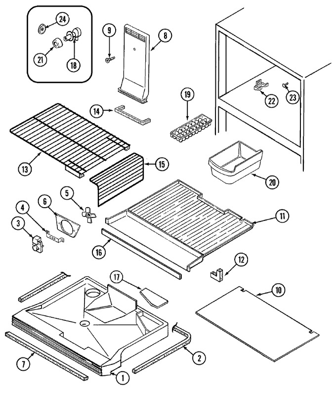 Diagram for RTT2100DAM