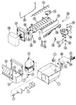 Diagram for 05 - Ice Maker & Bin