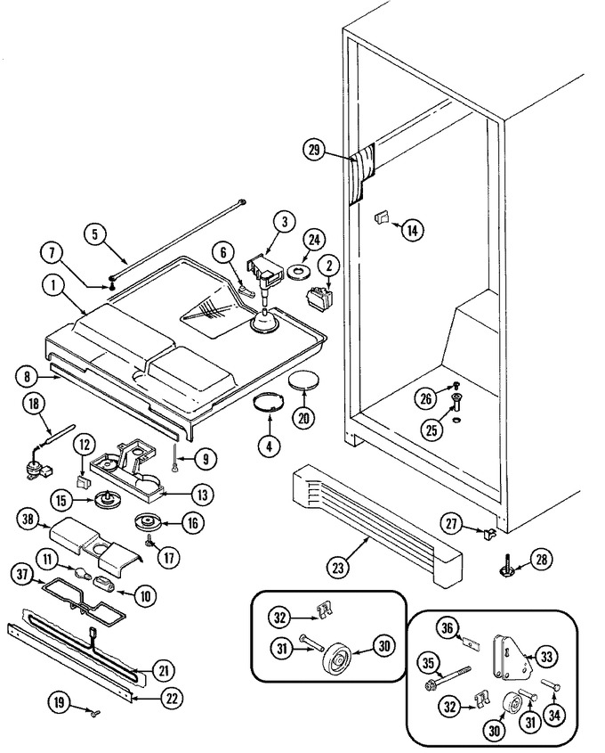 Diagram for RTW2200DAM