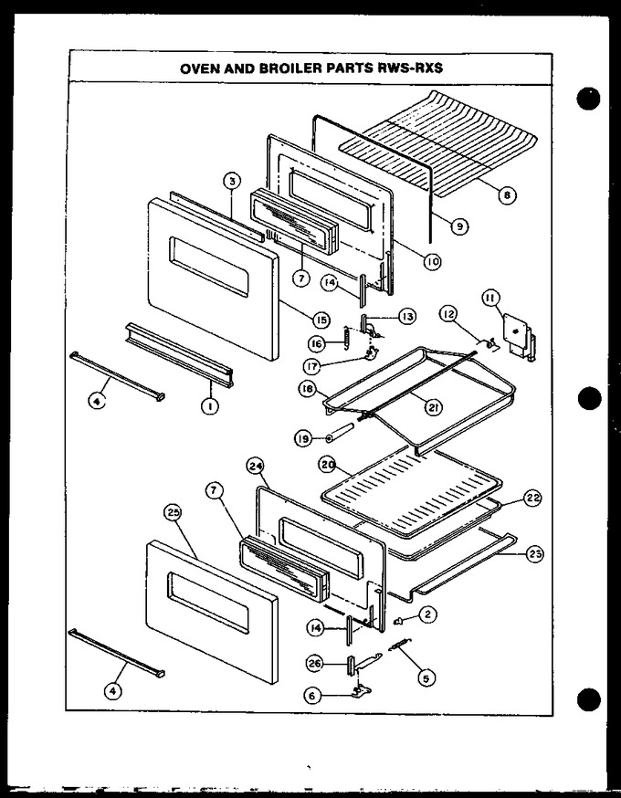 Diagram for RWS214 (BOM: P1132434N)