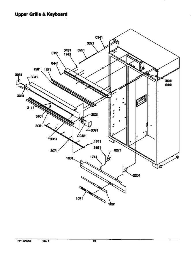 Diagram for S148DA01 (BOM: P1305602W)