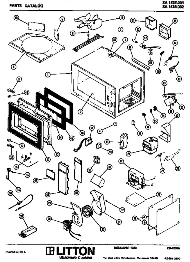 Diagram for SA1475.002 (BOM: SA1475.00 2)