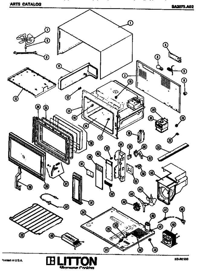 Diagram for SA2075.A02 (BOM: SA2075.A0 2)