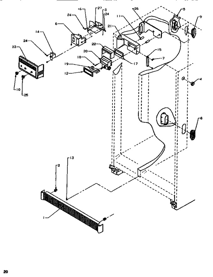 Diagram for SB520SW (BOM: P1185001W W)