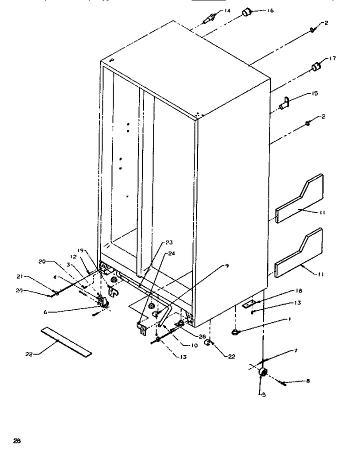 Diagram for SR520SW (BOM: P1183001W W)