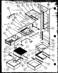 Diagram for 13 - Ref Shelving And Drawers