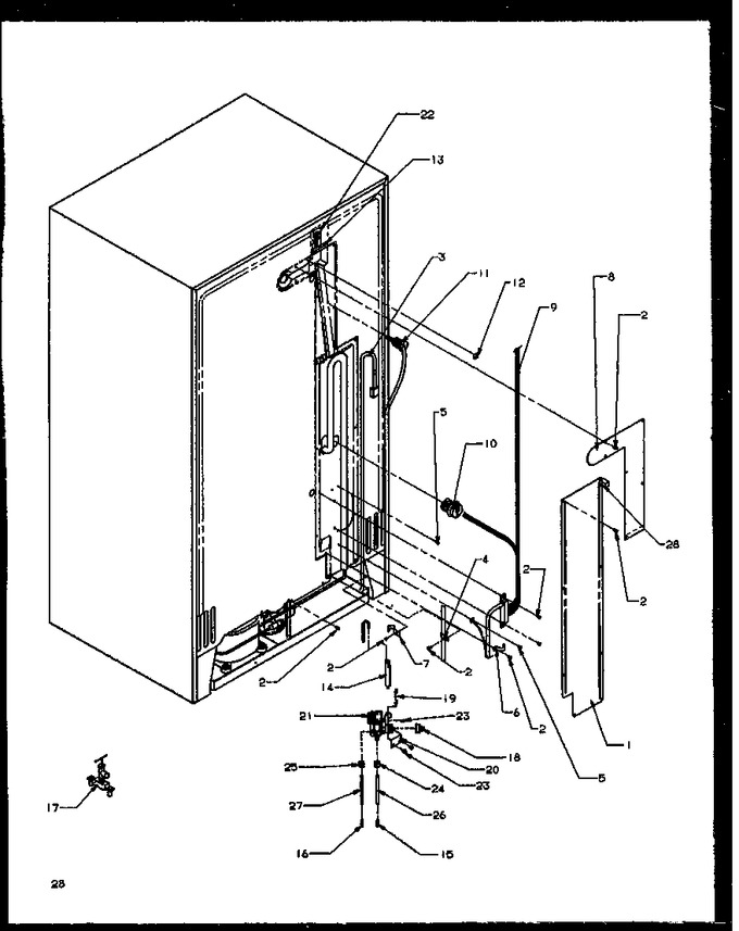 Diagram for SBI20NW (BOM: P1162902W W)