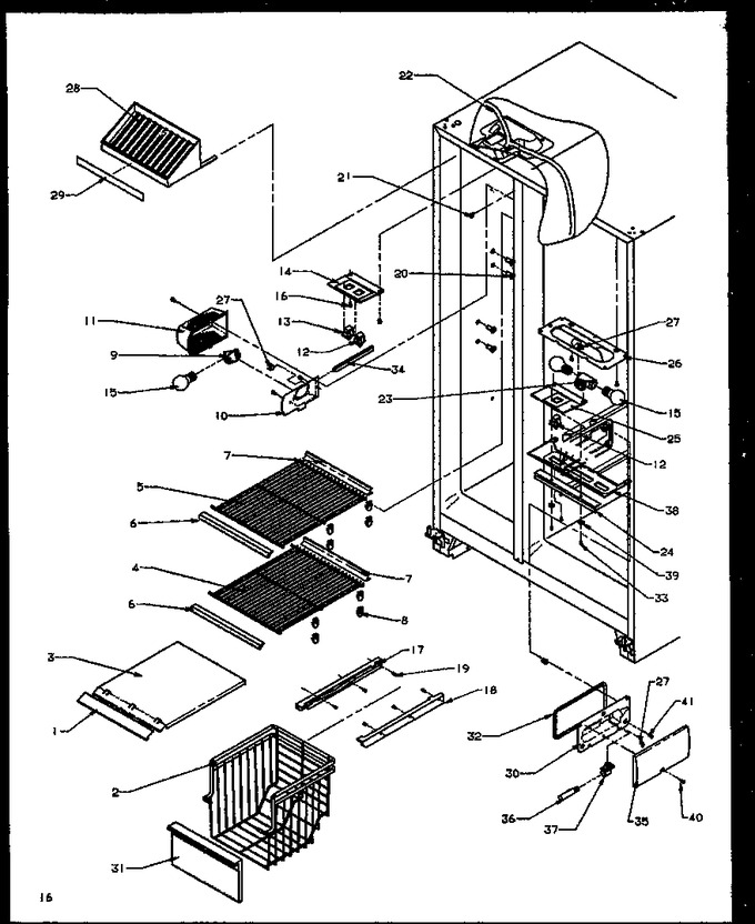 Diagram for SBD20NE (BOM: P1162503W E)