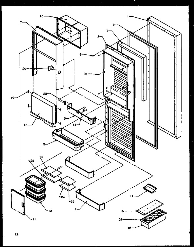 Diagram for SBD20NE (BOM: P1162503W E)