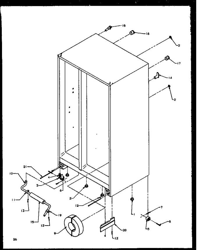 Diagram for SBD20NE (BOM: P1162503W E)