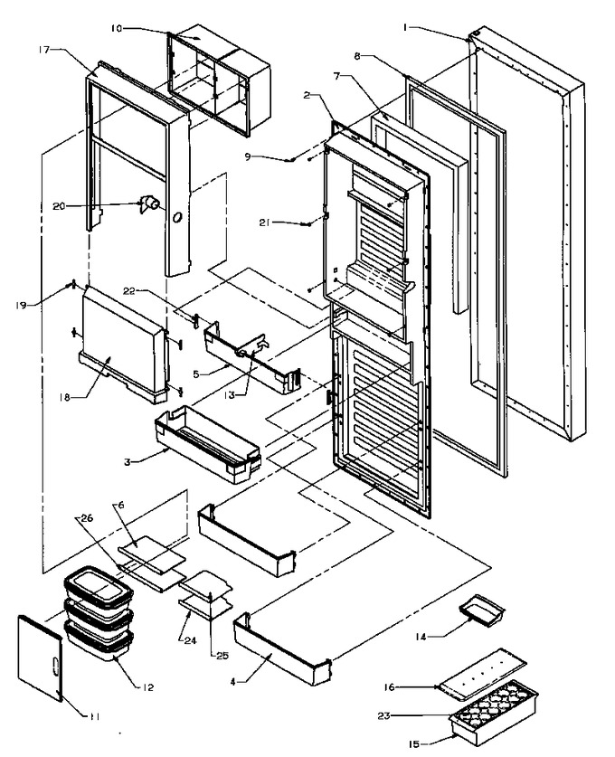 Diagram for SBI20QW (BOM: P1162905W W)