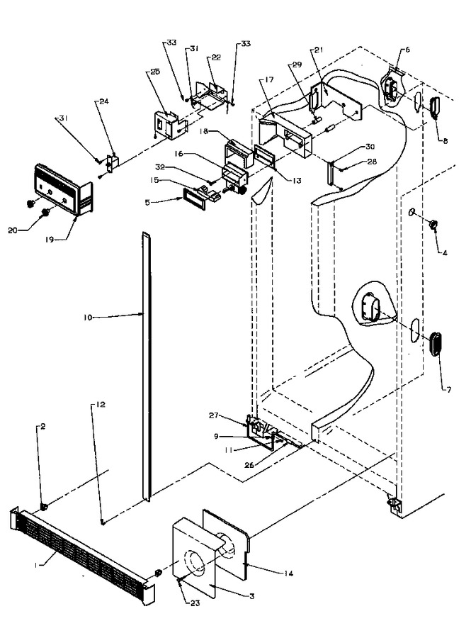 Diagram for SBI20QW (BOM: P1162905W W)