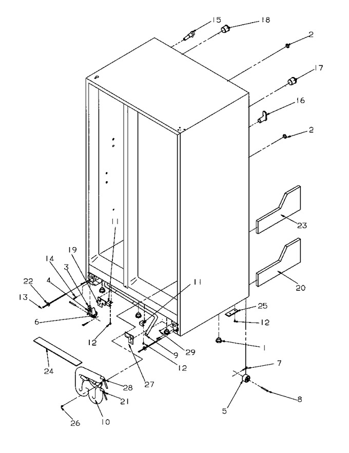 Diagram for SBD20S4E (BOM: P1190001W E)