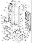 Diagram for 11 - Ref/fz Shelves, Light And Hinges