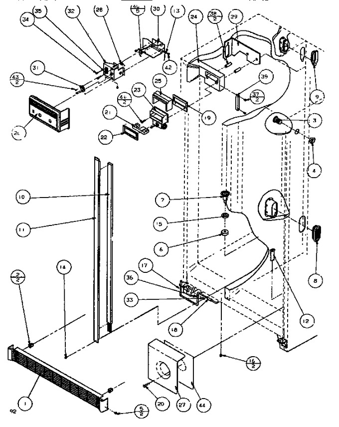 Diagram for SBDE520K (BOM: P1109903W W)