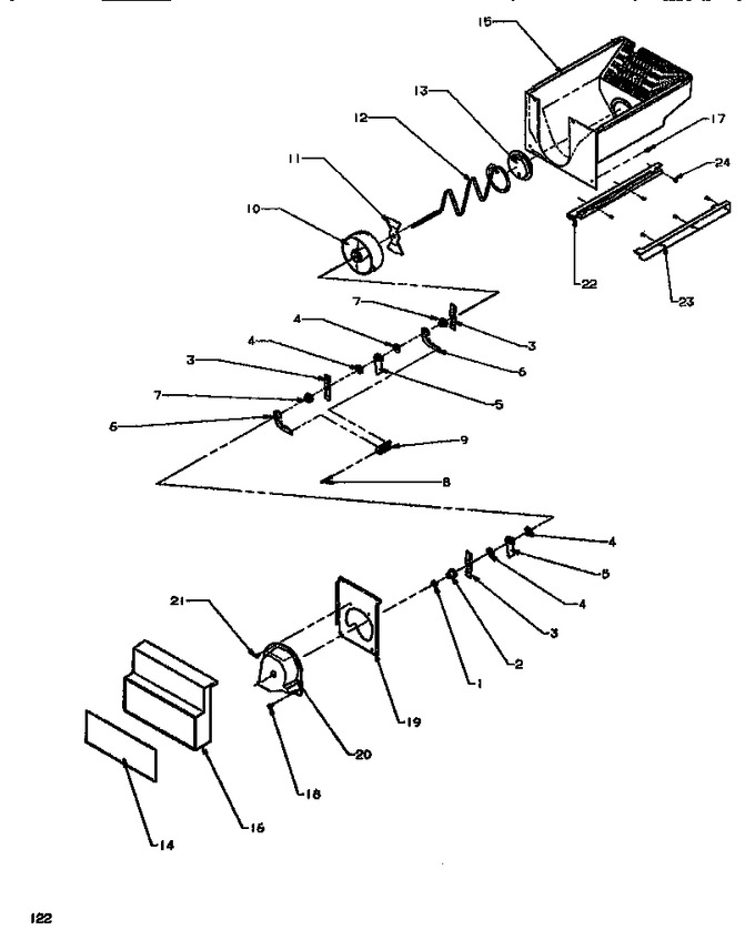 Diagram for SXD520NW (BOM: P1181101W W)