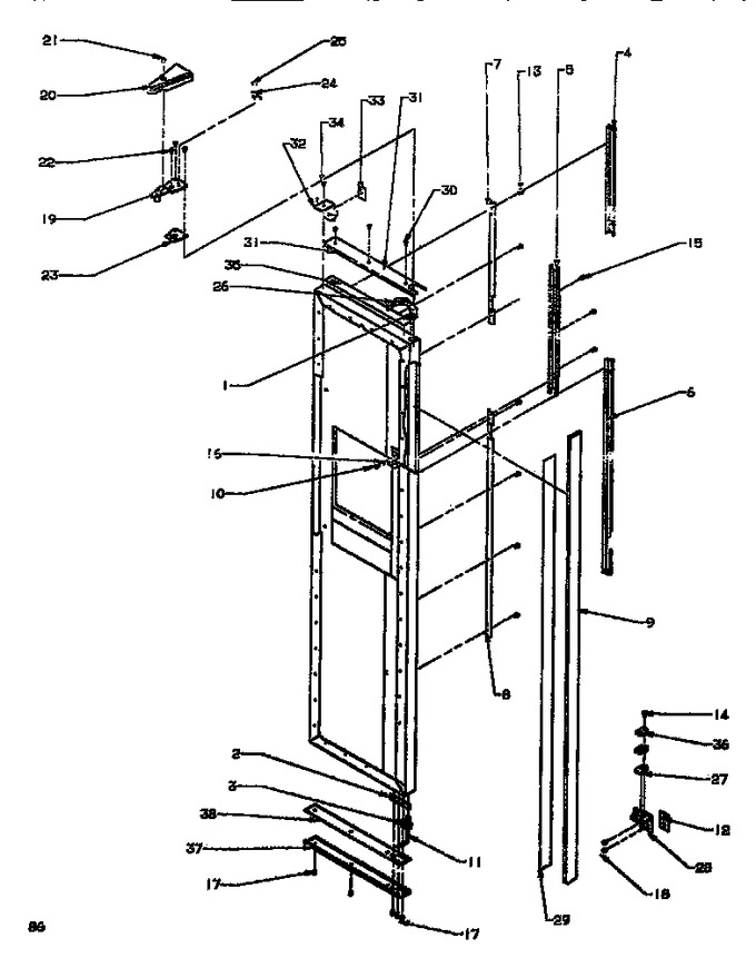 Diagram for SXD520NW (BOM: P1181101W W)