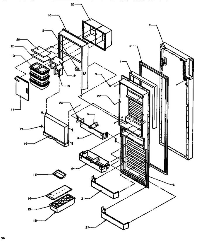 Diagram for SBDT520NW (BOM: P1181102W W)