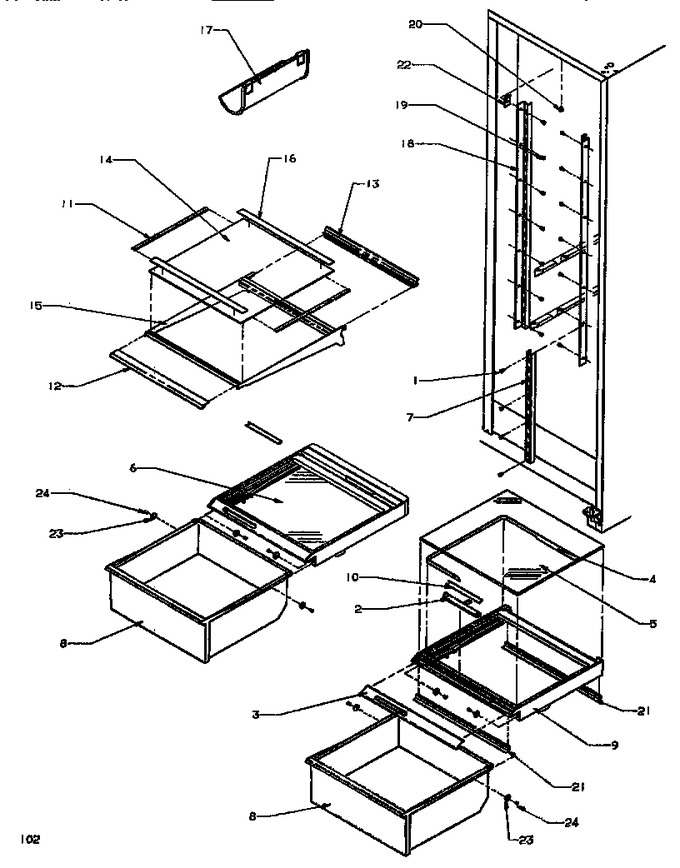 Diagram for SBDT520NW (BOM: P1181102W W)