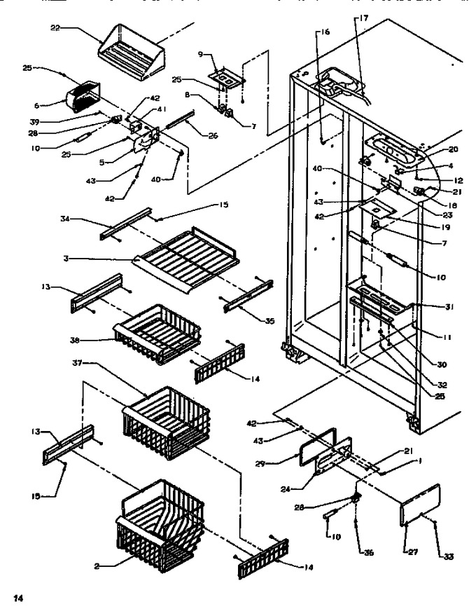 Diagram for SBDE520SW (BOM: P1185201W W)