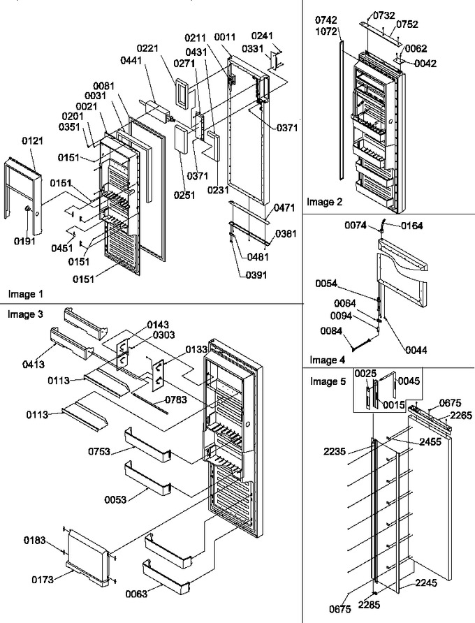 Diagram for SRDE520TBW (BOM: P1312402W W)