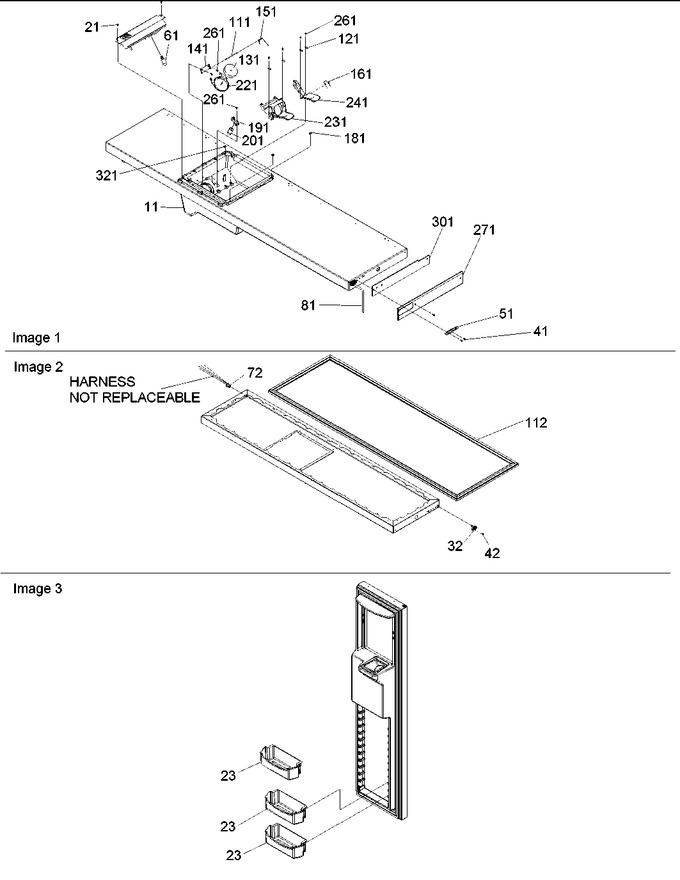 Diagram for SBDE522VW (BOM: P1320305W W)