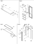 Diagram for 11 - Ref/fz Door, Trim And Handles