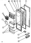 Diagram for 14 - Ref Door