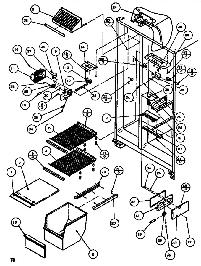 Diagram for SBDT520M (BOM: P1164101W W)