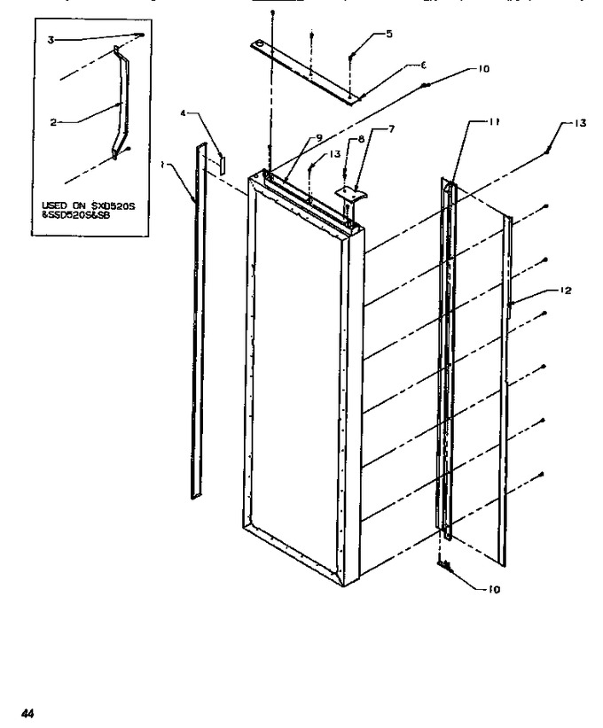 Diagram for SBDT520SW (BOM: P1185101W W)