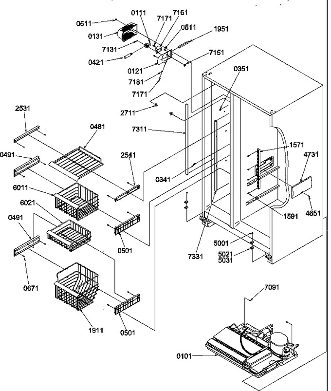 Diagram for SBDT520SW (BOM: P1185103W W)